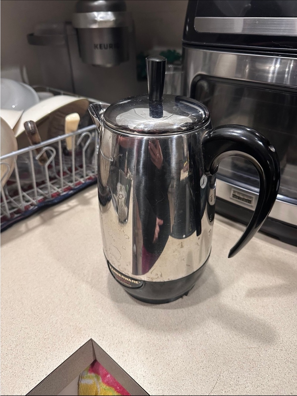 Farberware Superfast Automatic Percolator Kettle / Pot For Hot Coffee / Tea